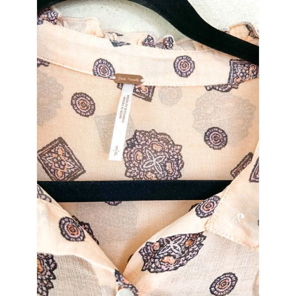 Free People Turn Turn Mini Dress, Size Small